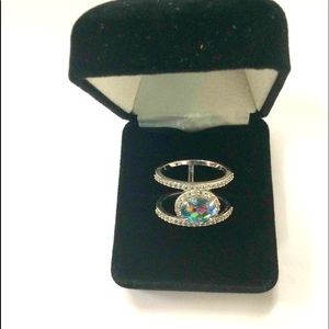 2.02ct Blue Topaz Ring